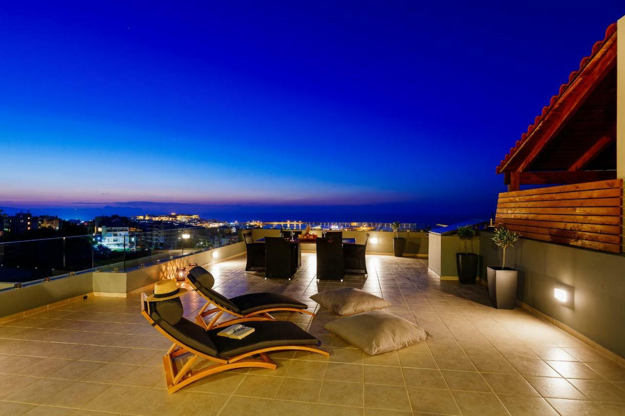 Stelios Penthouse Apartment Rethymno  Luaran gambar