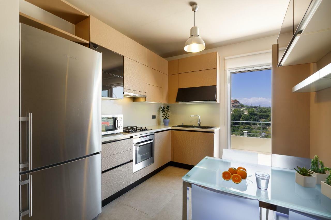 Stelios Penthouse Apartment Rethymno  Luaran gambar