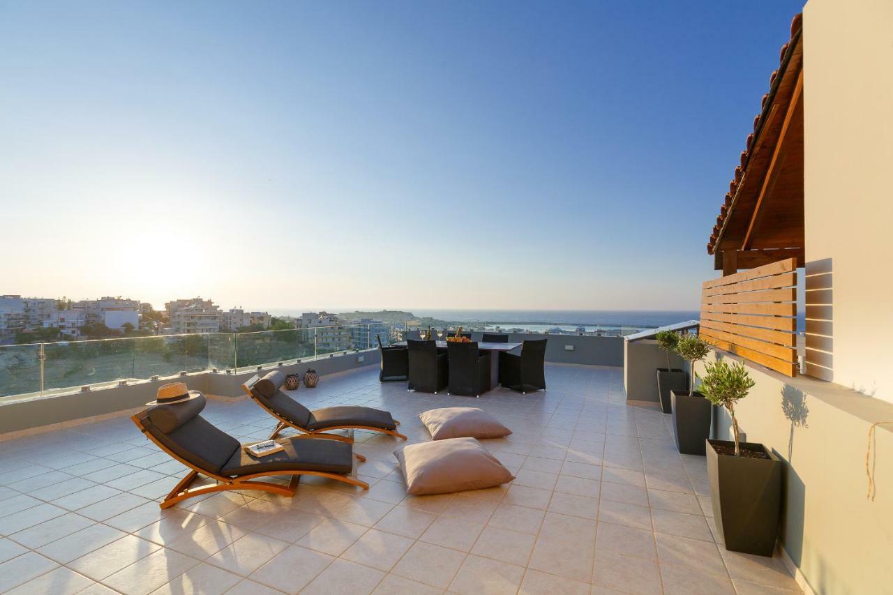 Stelios Penthouse Apartment Rethymno  Luaran gambar