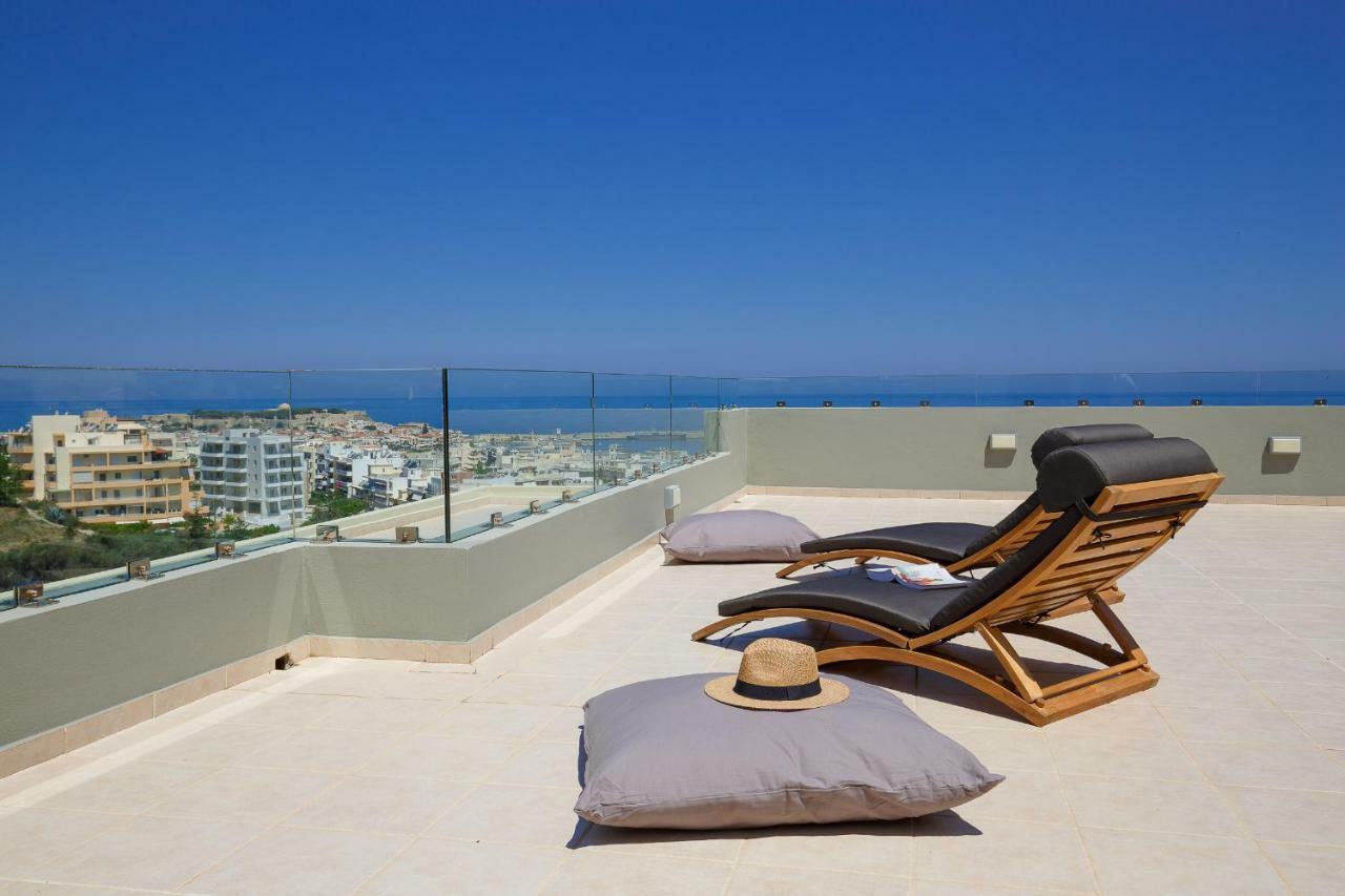 Stelios Penthouse Apartment Rethymno  Luaran gambar