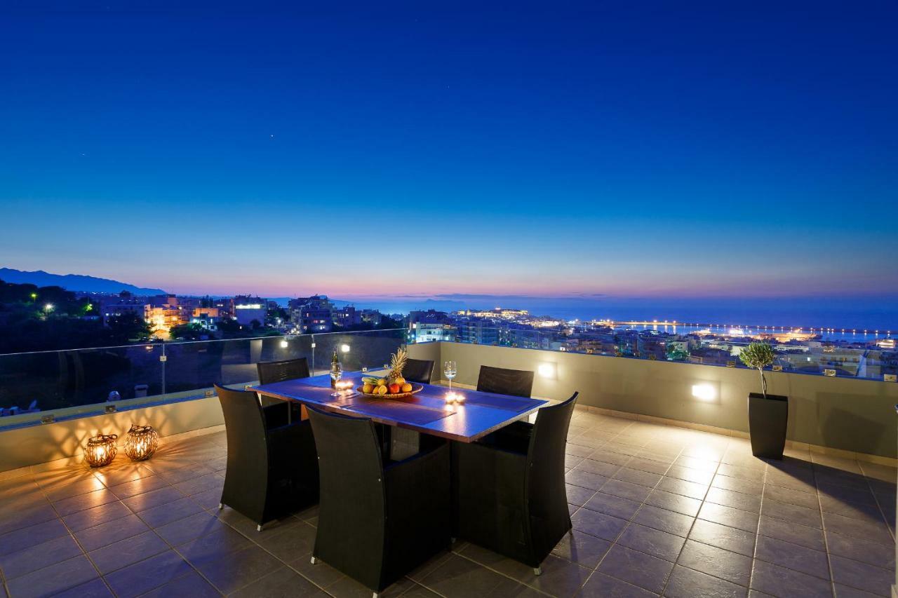 Stelios Penthouse Apartment Rethymno  Luaran gambar