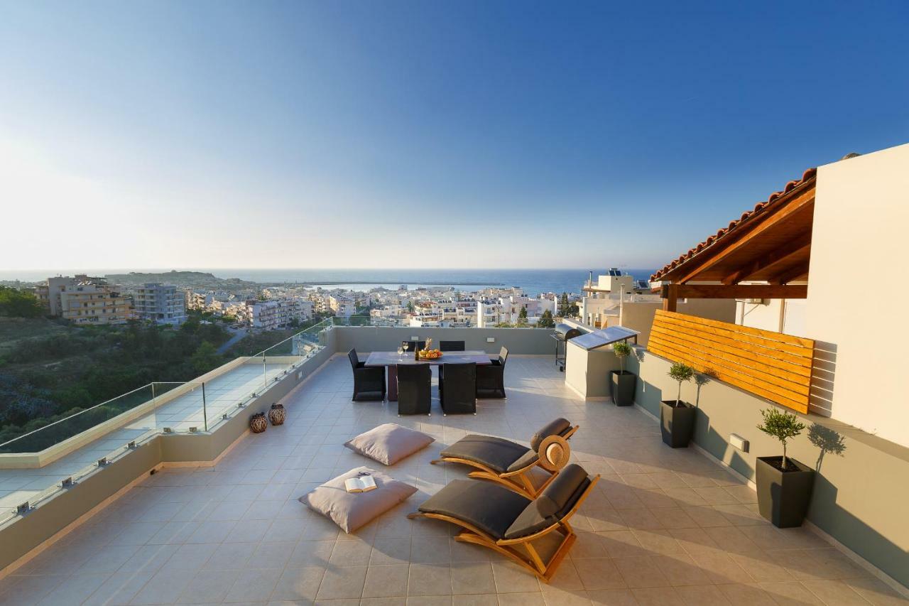 Stelios Penthouse Apartment Rethymno  Luaran gambar