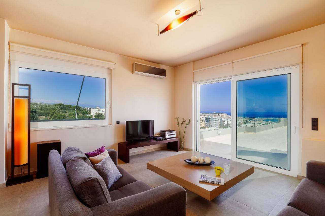 Stelios Penthouse Apartment Rethymno  Luaran gambar