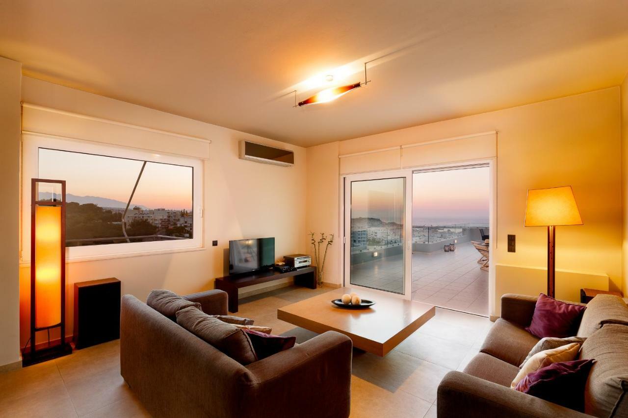 Stelios Penthouse Apartment Rethymno  Luaran gambar