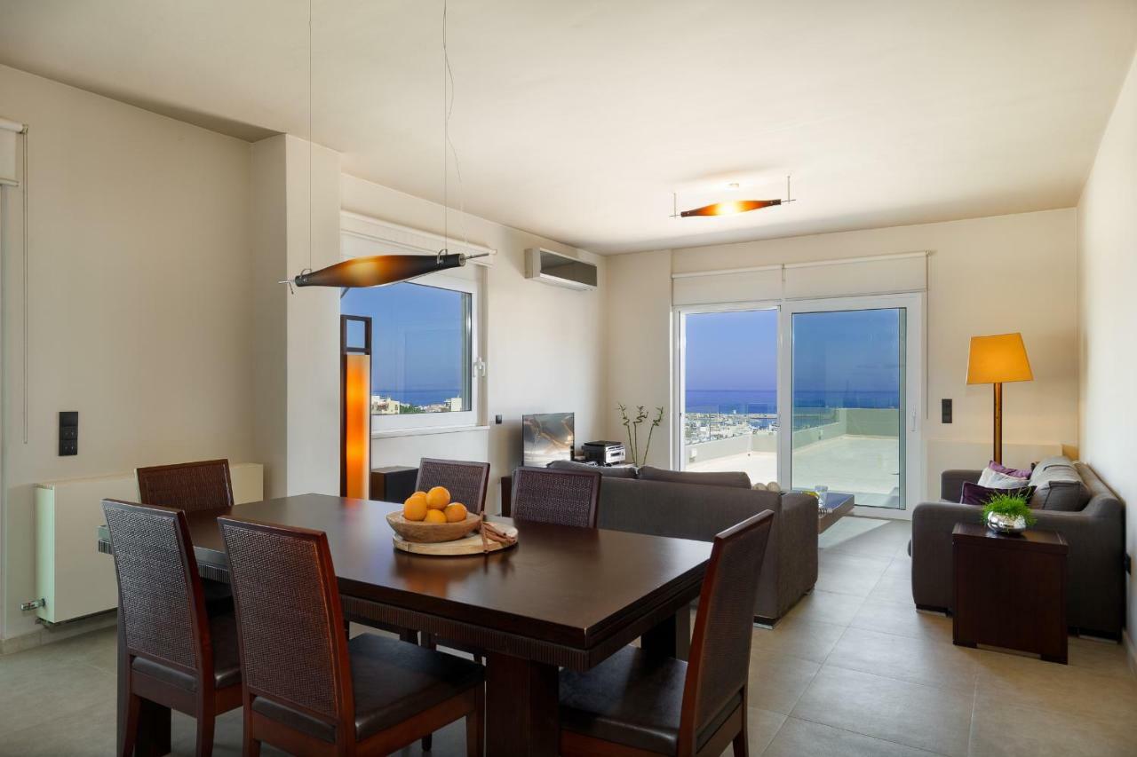 Stelios Penthouse Apartment Rethymno  Luaran gambar